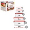 Set 15 pz contenitori ermetici porta alimenti Bama Freska family