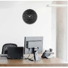 Orologio da parte per arredo moderno ufficio e casa - cm 45 nero