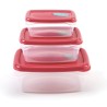 Contenitori ermetici rettangolari per frigo  e freezer da 5 lt