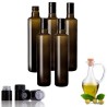Bottiglie in vetro per olio con tappo antirabbocco da 250 ml