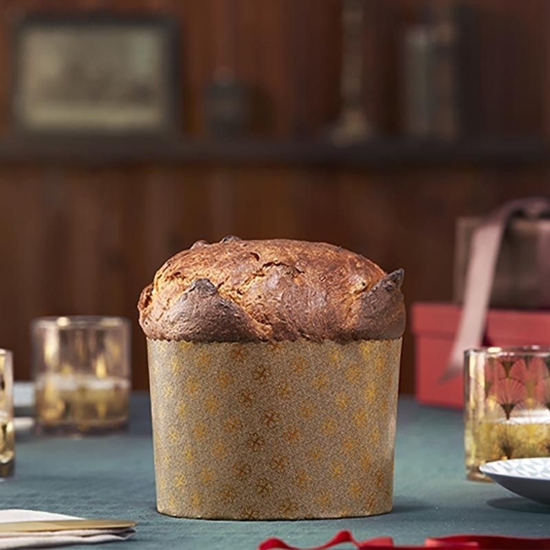 Stampo in carta per panettone alto da  750 gr