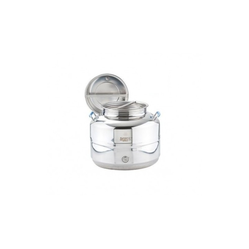 BIDONE OLIO INOX SANSONE EUROPA Lt 20