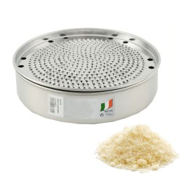 Grattugia formaggio rotonda modello Bari inox cm 20