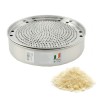 Grattugia formaggio rotonda modello Bari inox cm 20