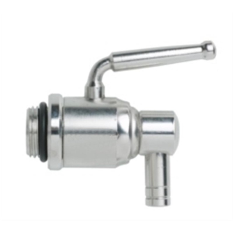 Rubinetto inox per bidone con sistema anti goccia
