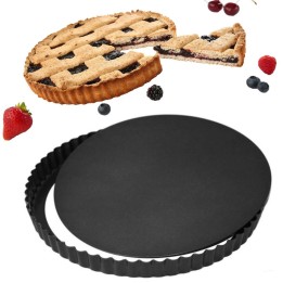 Stampo per crostata quiche con fondo removibile 32 cm - Eva