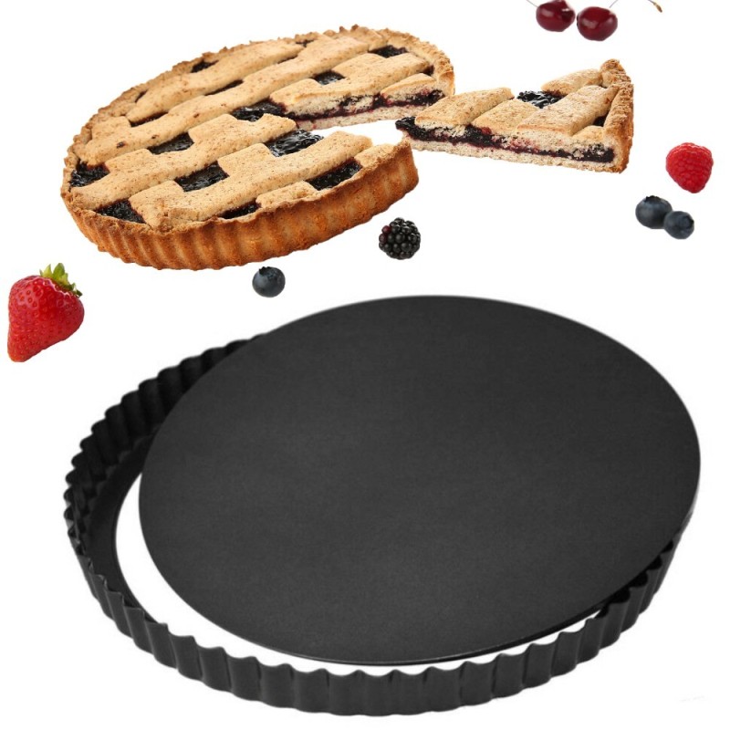 Stampo per crostata quiche con fondo removibile 32 cm - Eva