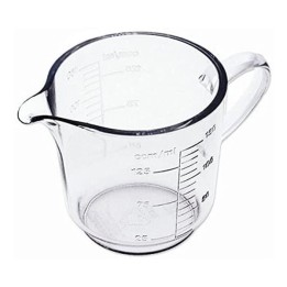 Caraffa misurino graduato da 150 ml trasparente
