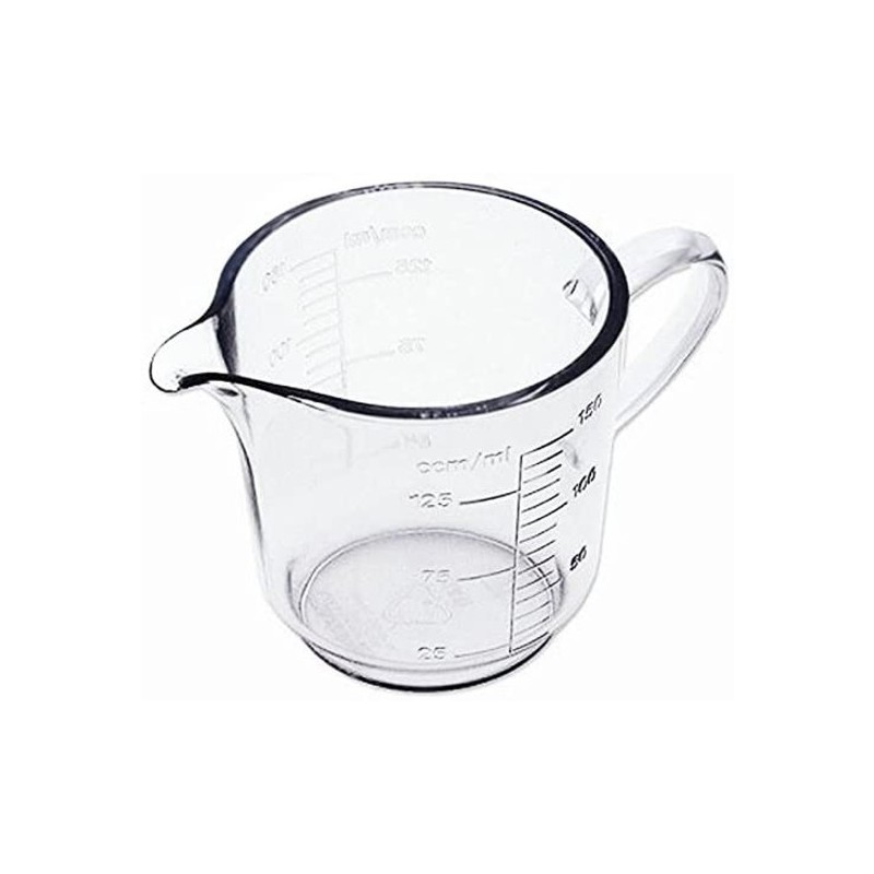 Caraffa misurino graduato da 150 ml trasparente