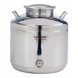 BIDONE OLIO INOX SANSONE EUROPA Lt 15