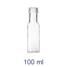 BOTTIGLIA MARASKA  100 ml BOCCA Ø 31,5 - TRASPARENTE