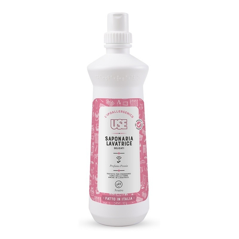 Detersivo Saponaria lavatrice capi delicati 1000 ml