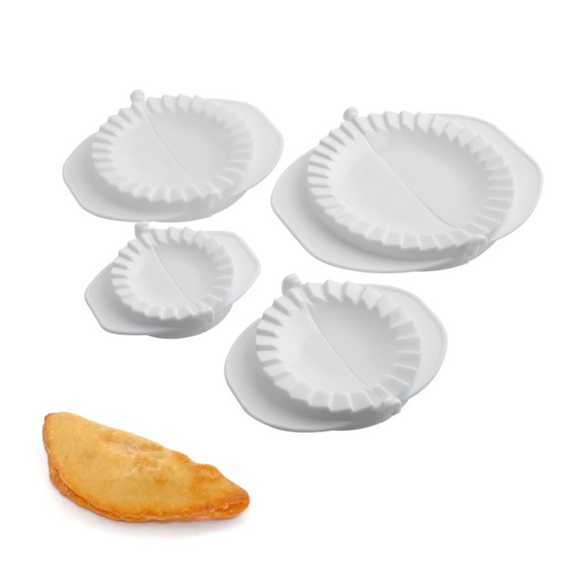 Set 4 stampi per panzerotto e ravioli Paderno