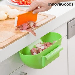 CONTENITORE PENSILE PER RIFIUTI DA APPLICARE SU ANTA MOBILE CUCINA