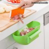 CONTENITORE PENSILE PER RIFIUTI DA APPLICARE SU ANTA MOBILE CUCINA