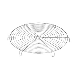 GRIGLIA RAFFREDDA TORTE INOX CM 22