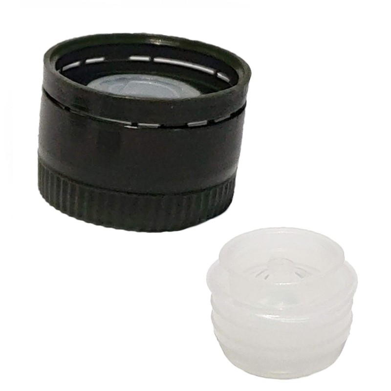 TAPPO A VITE PLASTICA ANTI RABBOCCO 31,5x24 MM