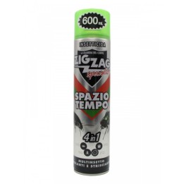 INSETTICIDA ZIG ZAG SPAZIOTEMPO 600 ml MULTI INSETTI 4 IN 1