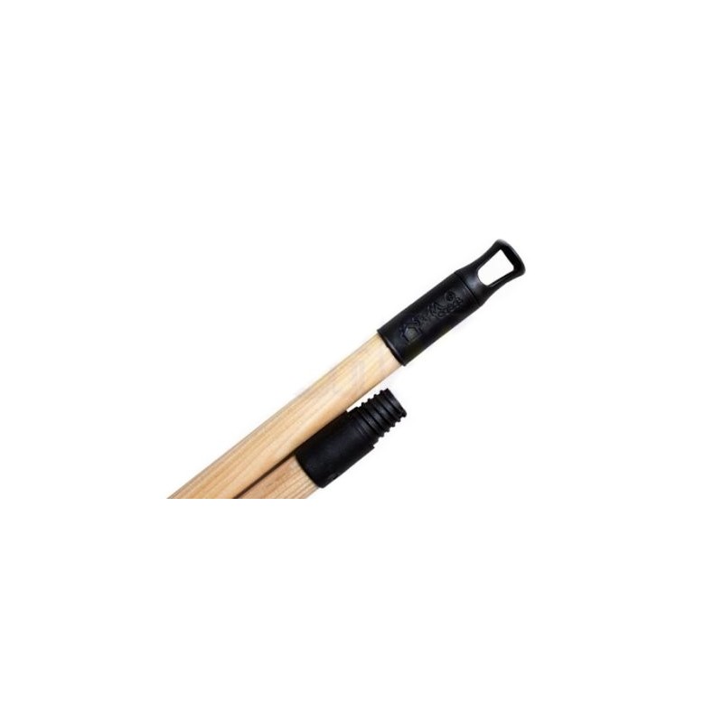 MANICO LEGNO CON VITE PLASTICA CM 130