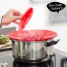 COPERCHIO SILICONE UNIVERSALE ANTISCHIZZI STOP SPILL
