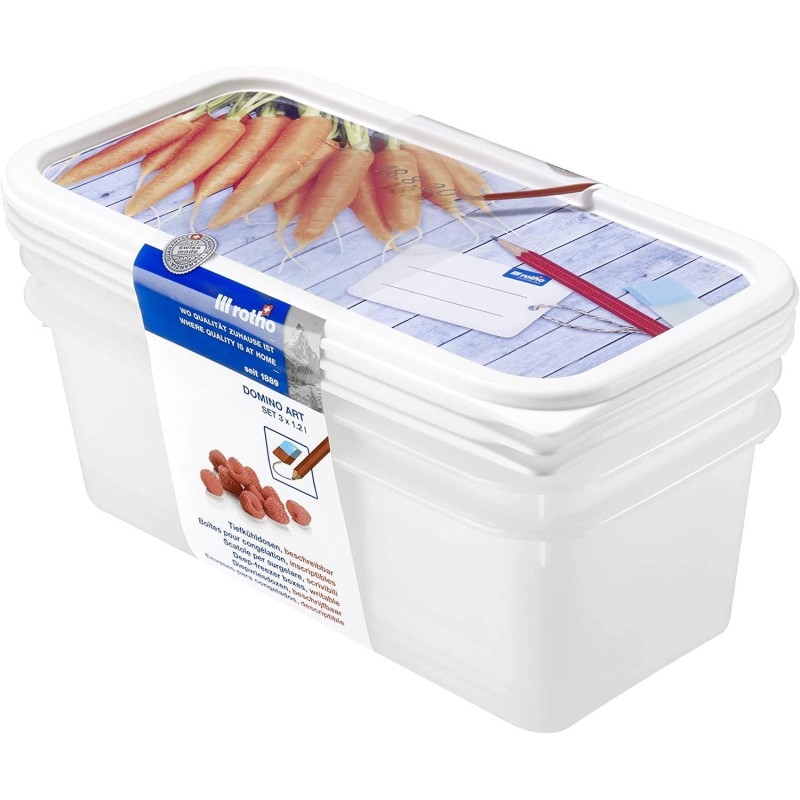 Contenitore per freezer Domino Rotho 1,2 lt