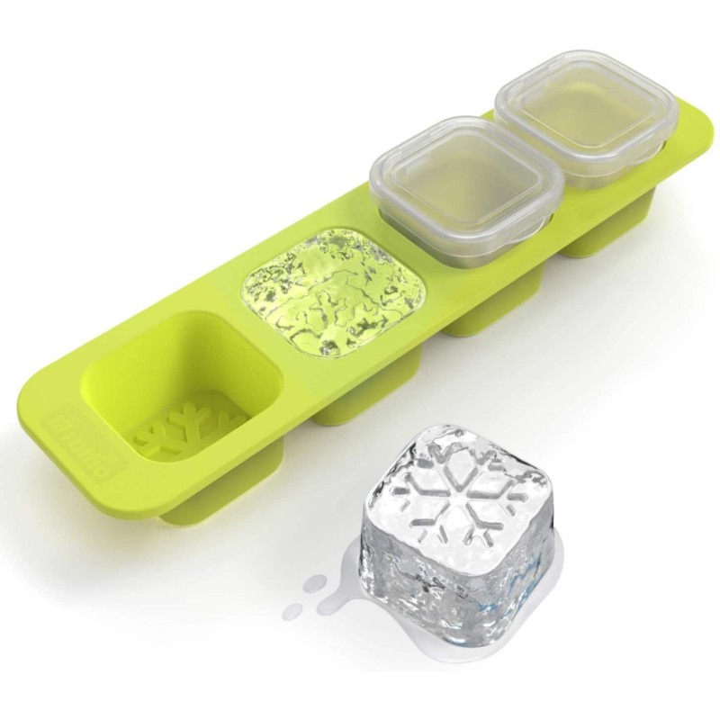 Set 4 mini barattoli per freezer da 50 ml