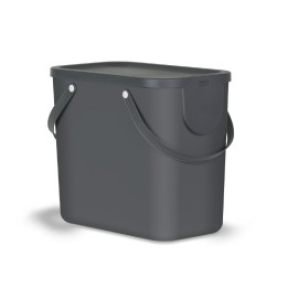 Secchio per differenziata Albula 25 lt Antracite Rotho