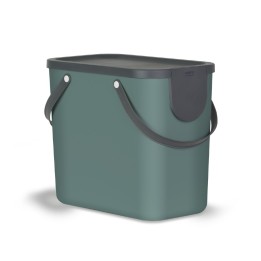 Secchio per rifiuti differenziata Albula Rotho verde