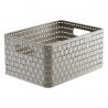 Cesta rettangolare COUNTRY 11 lt CAPPUCCINO