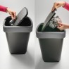 Secchio pattumiera con doppia apertura Twist Rotho