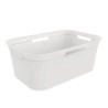 Cesta per bucato bianca flessibile Brisen Rotho