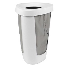 Contenitore porta bucato Fabu Rotho - grigio tortora