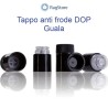 Tappi anti frode per bottiglie olio DOP con antirabbocco