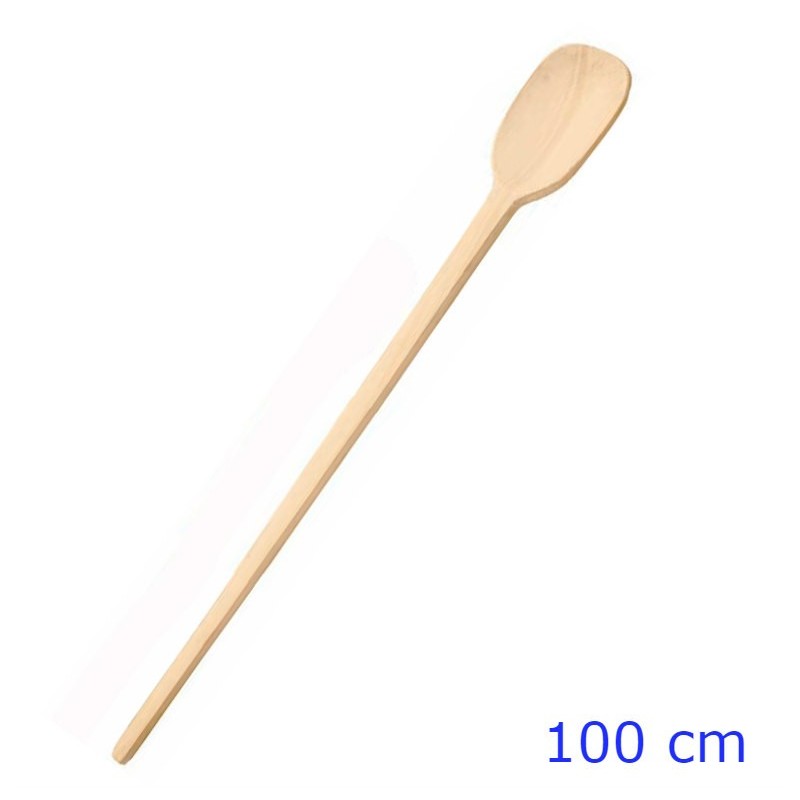Cucchiaione in Legno di Faggio 100 cm | Ideale per Grandi Pentole