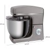 Impastatrice planetaria KM6036CB XXXL 10lt 1500W titan - Bomann