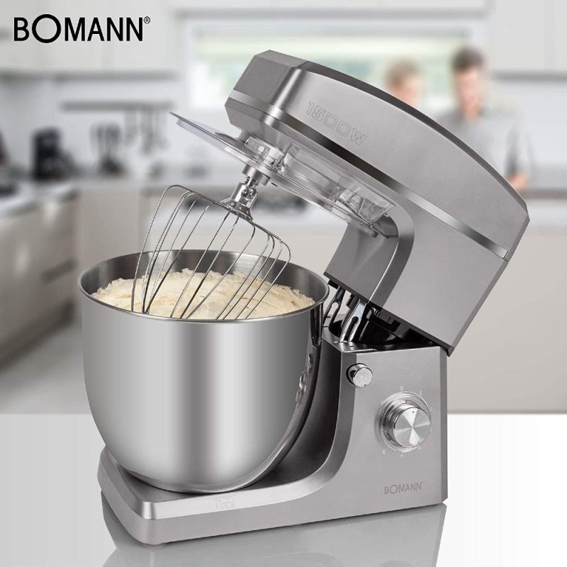 Impastatrice planetaria KM6036CB XXXL 10lt 1500W titan - Bomann