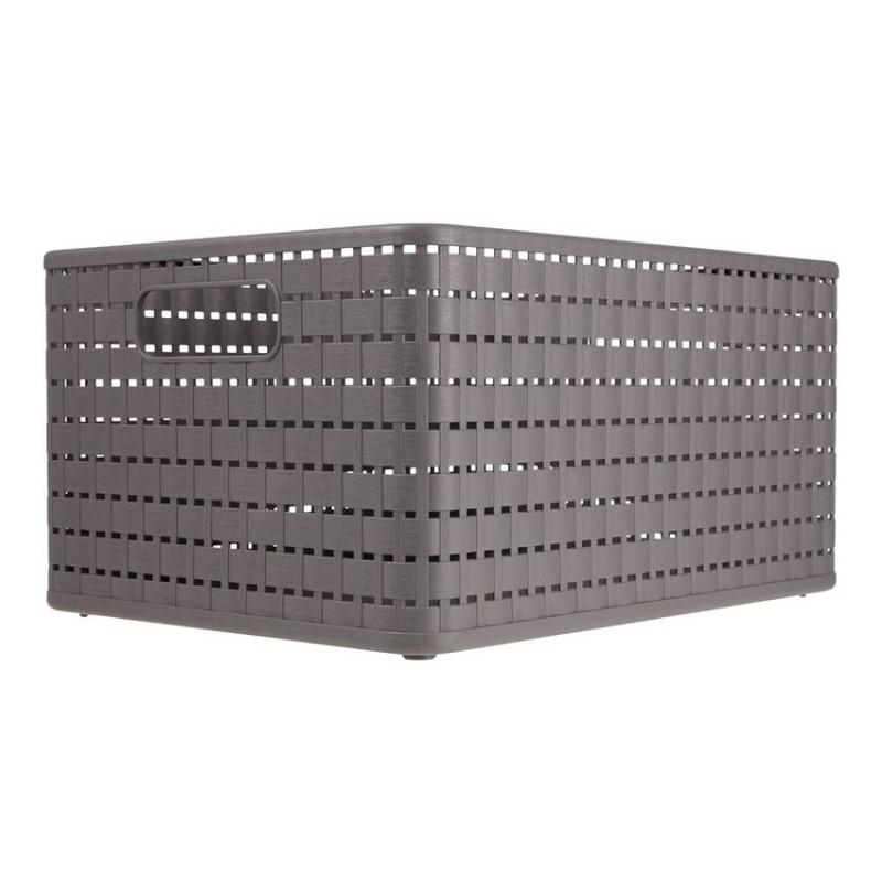 Cesta rettangolare COUNTRY 18 lt ANTRACITE