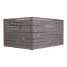 Cesta rettangolare COUNTRY 18 lt ANTRACITE