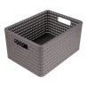 Cesta rettangolare COUNTRY 18 lt ANTRACITE