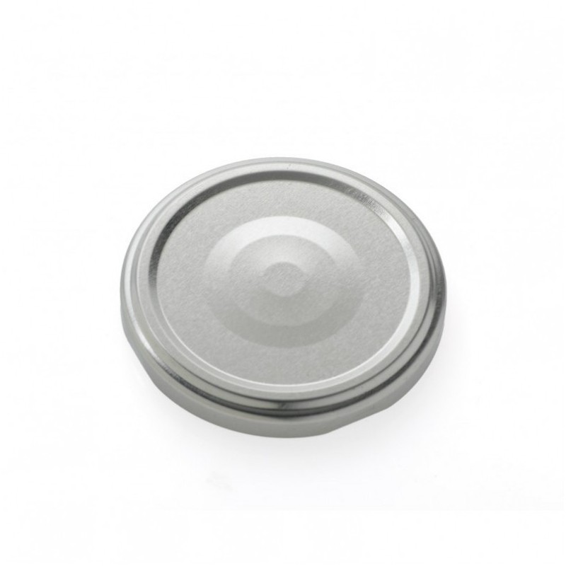 Tappi con flip centrale per sottovuoto barattoli Ø 63 -Pz 100 colorati