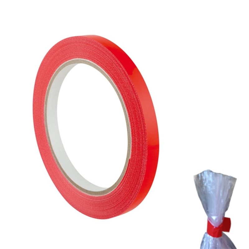 NASTRO PER SIGILLASACCHETTI   9x66mt ROSSO