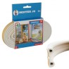 GUARNIZIONE PORTE E FINISTRE IN GOMMA P 2-5 mm 6 MT BIANCO