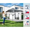 Stendibiancheria a ombrello Leifheit Linoprotect 400 con telo
