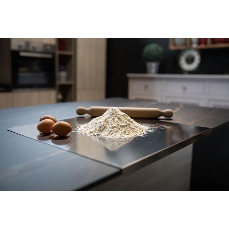 Spianatoia per pasta in acciaio inox per cucina moderna