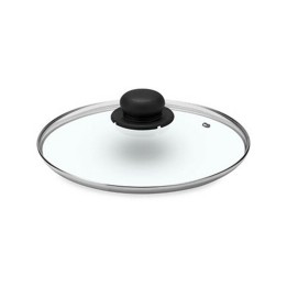 COPERCHIO IN VETRO CON POMELLO CM 14 ZANETTI