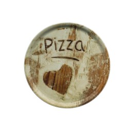 PIATTO PIZZA CM 33 SATURNIA DECORO FLOUR HEART