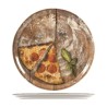 PIATTO PIZZA CM 33 SATURNIA DECORO FLOUR SLICE