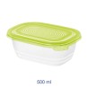 Scatola ermetica per alimenti frigo Sunshine 500 ml Rotho