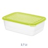Contenitore per alimenti frigo Sunshine 3,7 lt Rotho