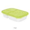Contenitore per alimenti frigo multi scomparto Sunshine 1 lt Rotho